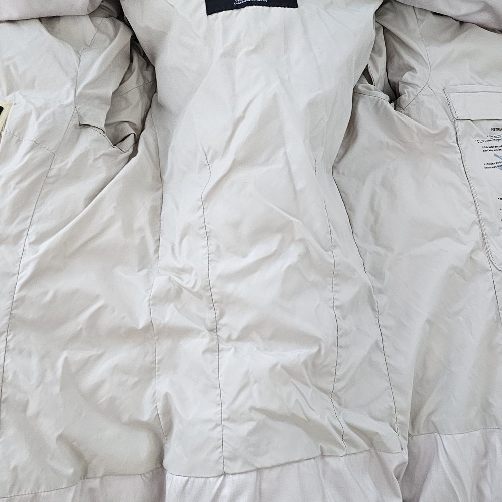 Zara Women's Quilted Puffer Jacket Down Filled with Belt - Picture 2 of 12